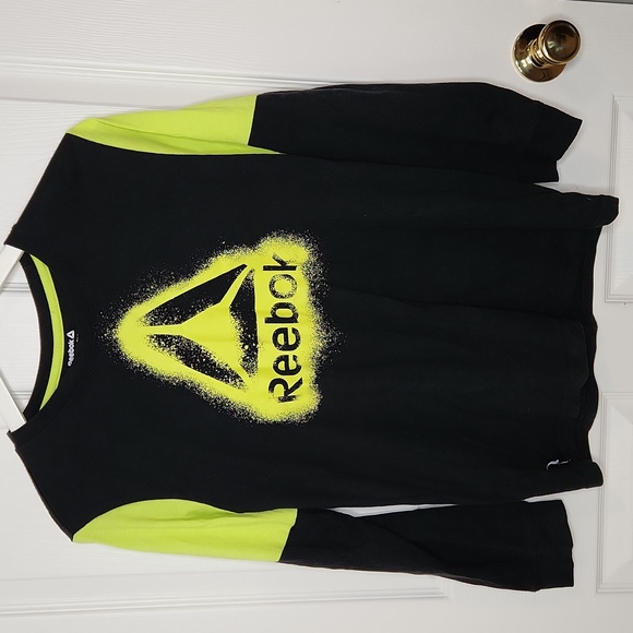 Boys Reebok 2 two longsleeve shirts hooded and lightweight size 14/ 16 - Picture 8 of 13